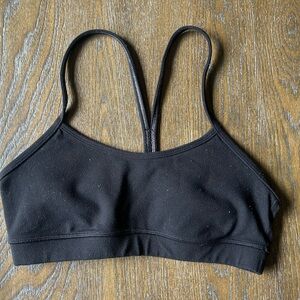 lululemon athletica black Sports Bra Size 6